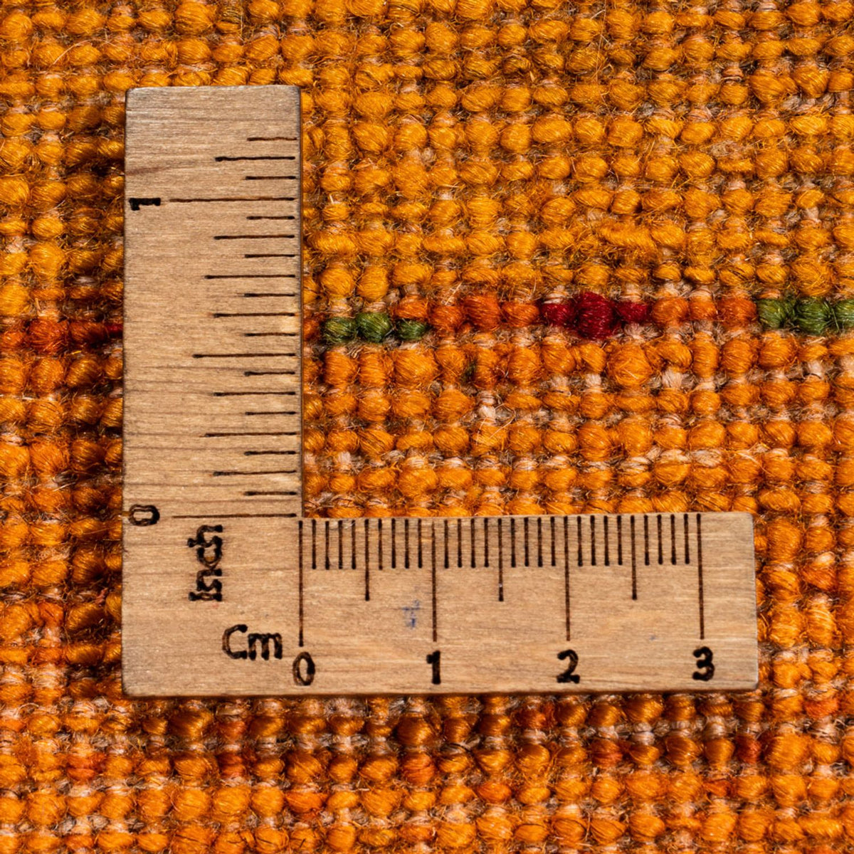 Gabbeh Rug - Loribaft Perser - 162 x 125 cm - gold