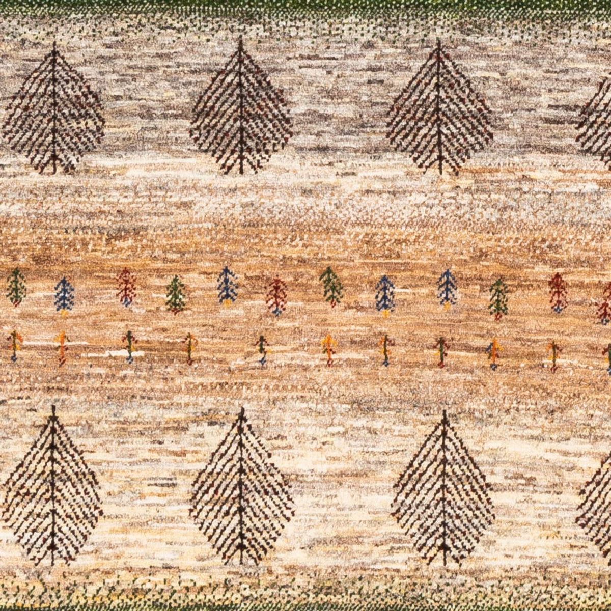 Gabbeh Rug - Loribaft Perser - 174 x 117 cm - grey