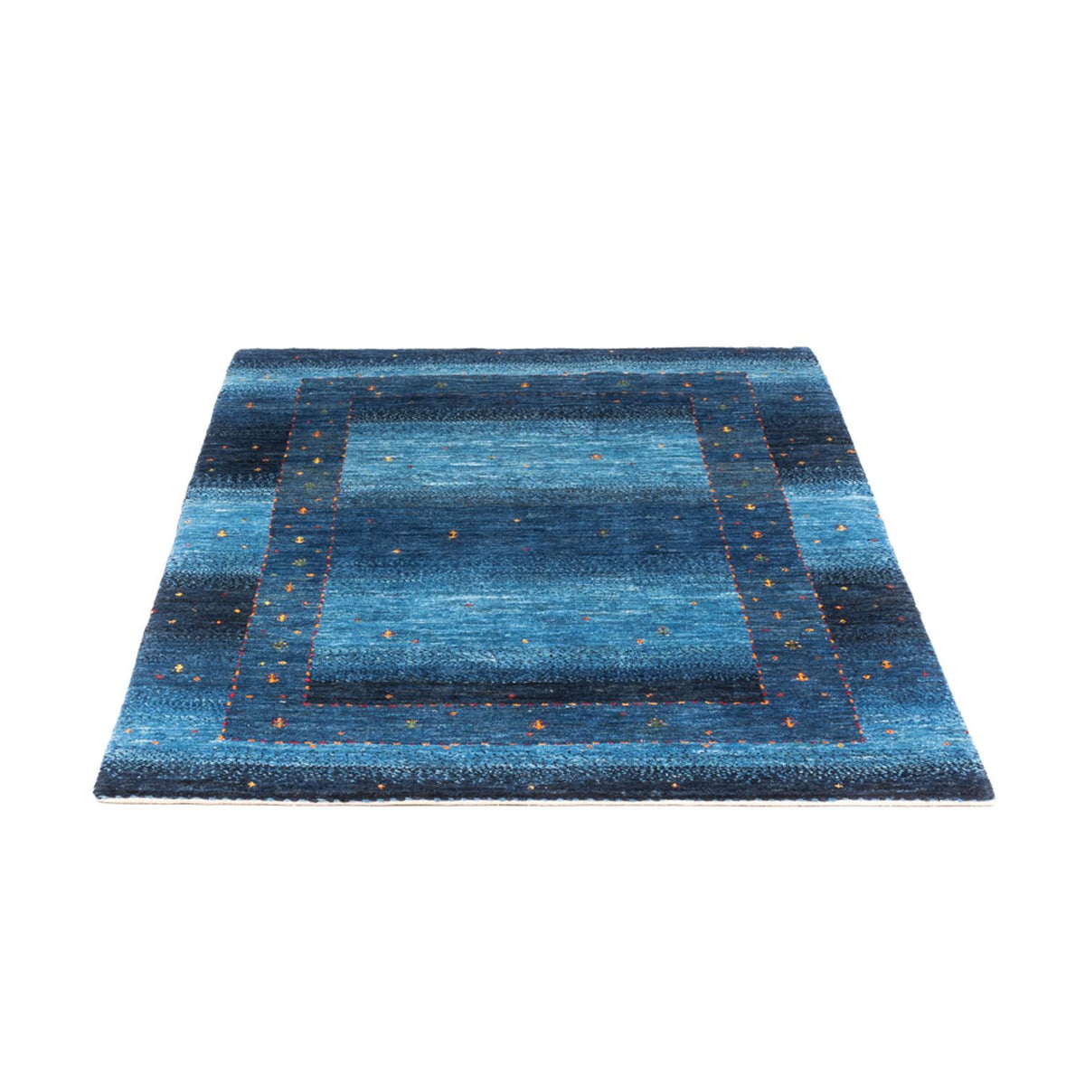 Gabbeh Rug - Loribaft Perser - 148 x 98 cm - blue