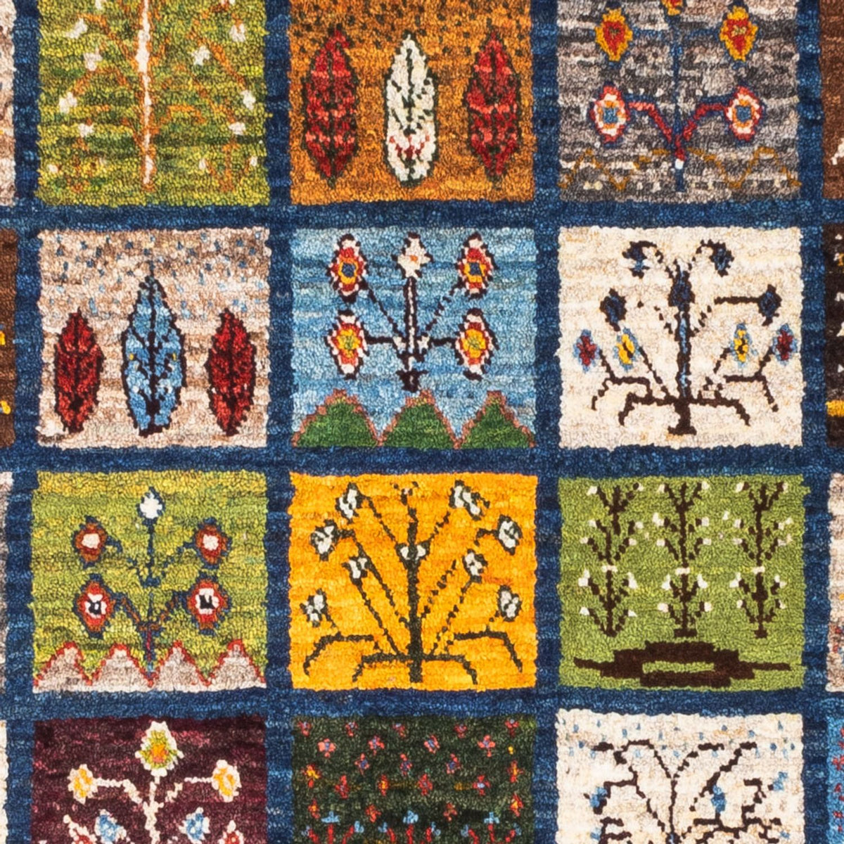 Gabbeh Rug - Loribaft Perser - Royal - 132 x 86 cm - multicolored