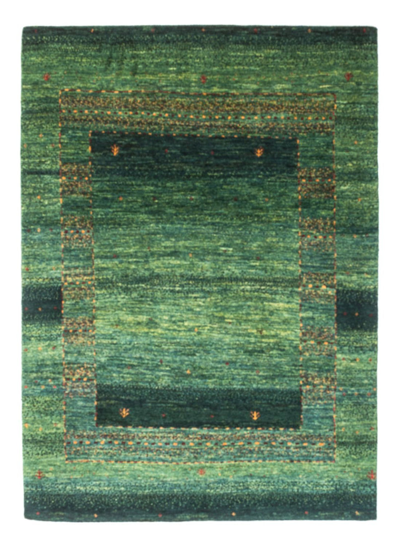 Gabbeh Rug - Loribaft Perser - 145 x 100 cm - green