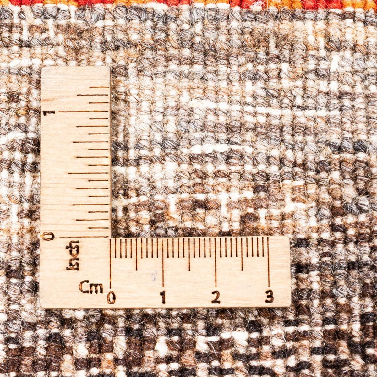 Gabbeh Rug - Loribaft Perser - 122 x 88 cm - natural