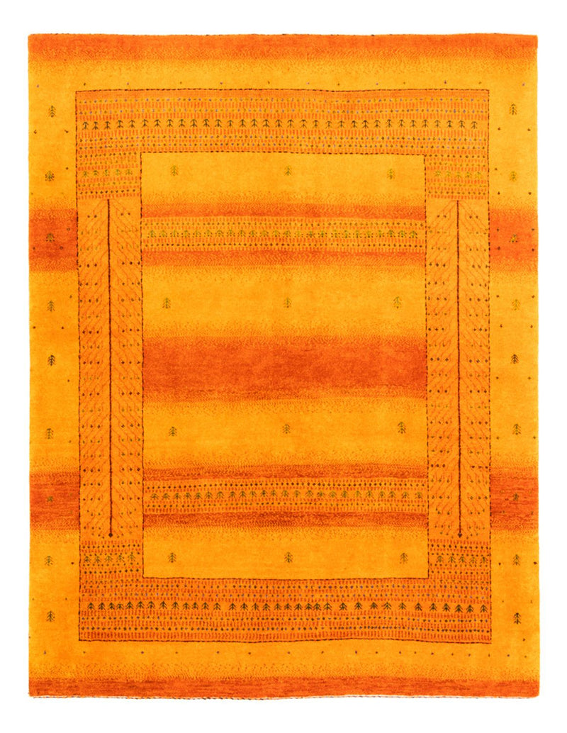 Gabbeh Rug - Loribaft Perser - 200 x 154 cm - gold