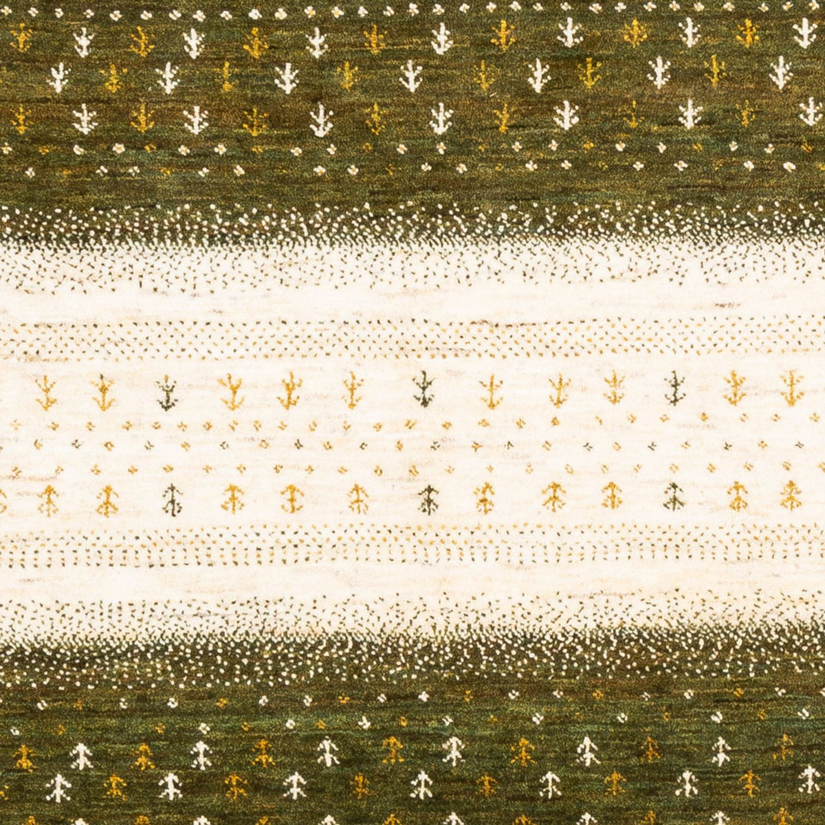 Gabbeh Rug - Loribaft Perser - 203 x 147 cm - natural