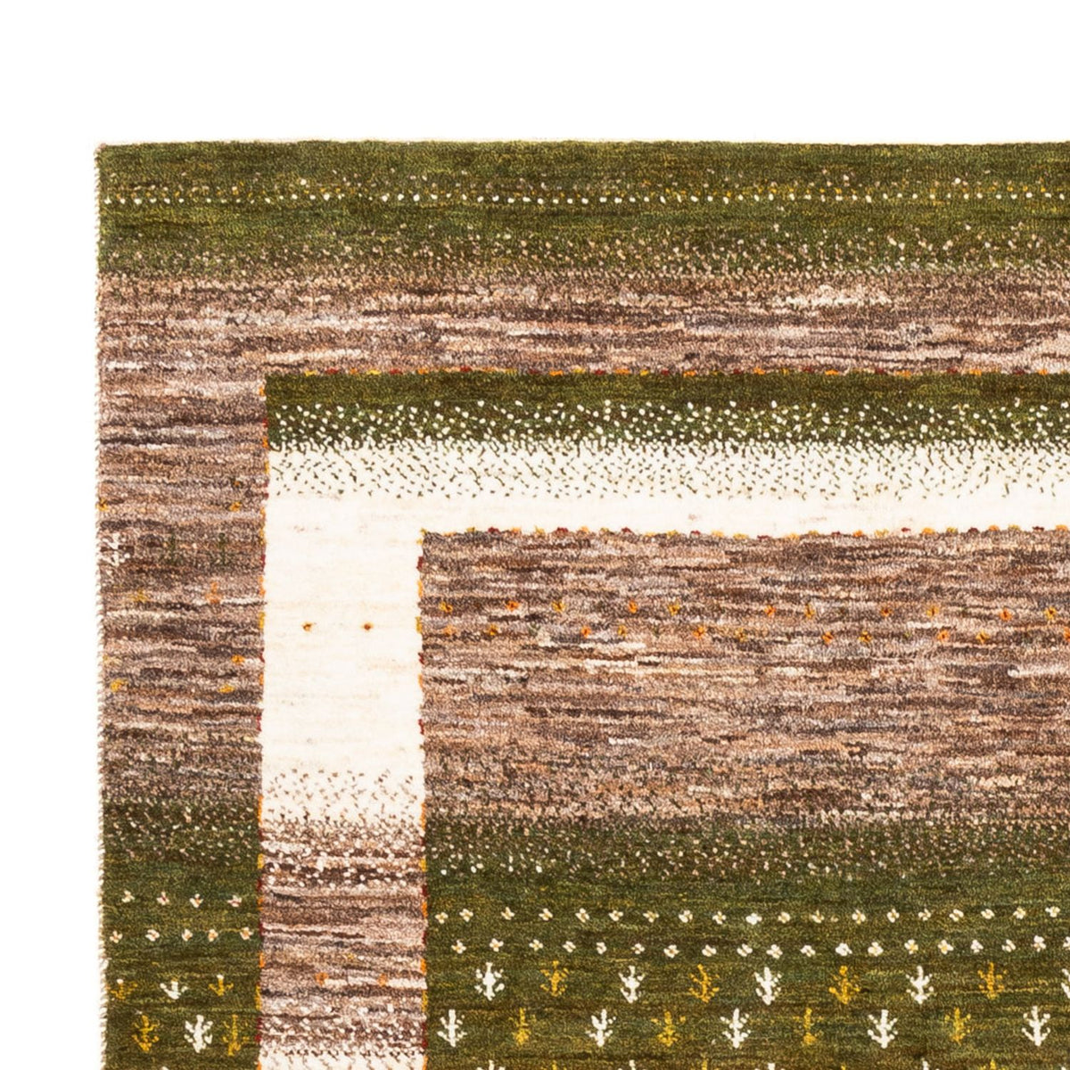 Gabbeh Rug - Loribaft Perser - 203 x 147 cm - natural