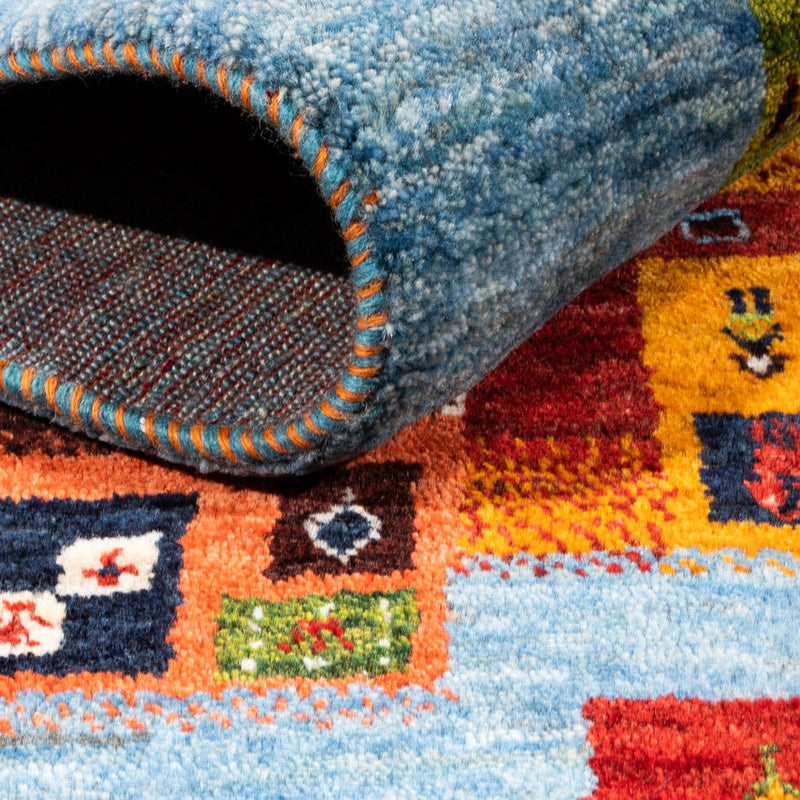 Gabbeh Rug - Loribaft Perser - Royal - 198 x 155 cm - multicolored