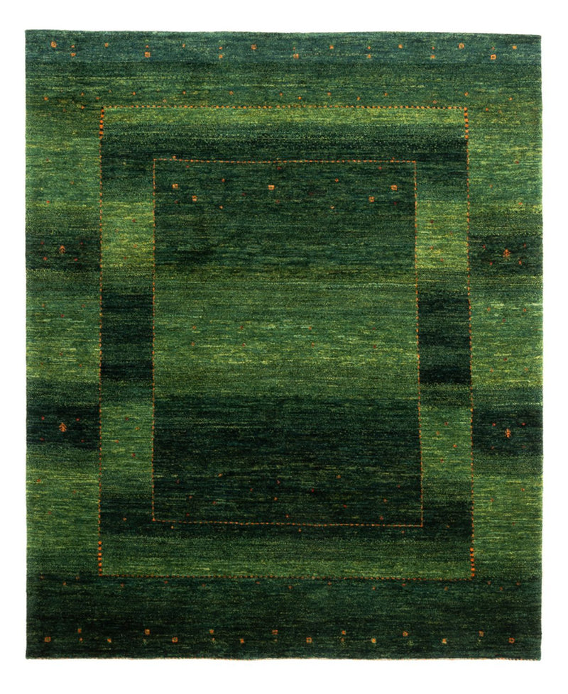 Gabbeh Rug - Loribaft Perser - 184 x 154 cm - green