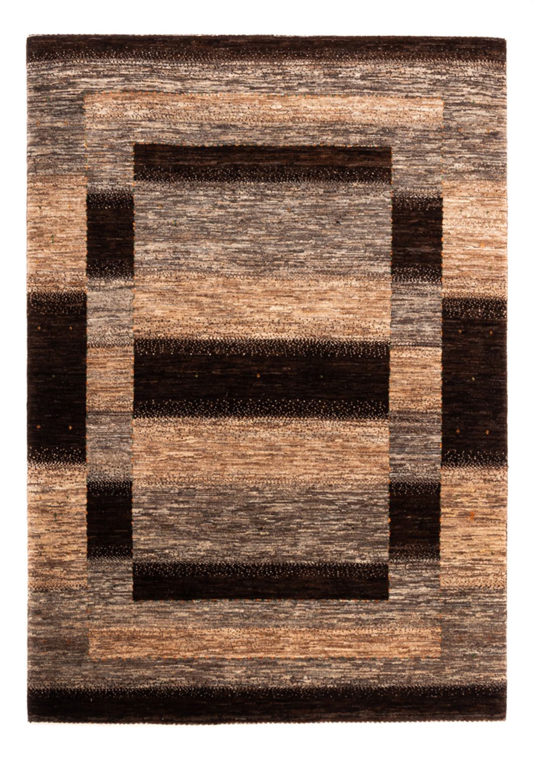 Gabbeh Rug - Loribaft Perser - 203 x 145 cm - grey