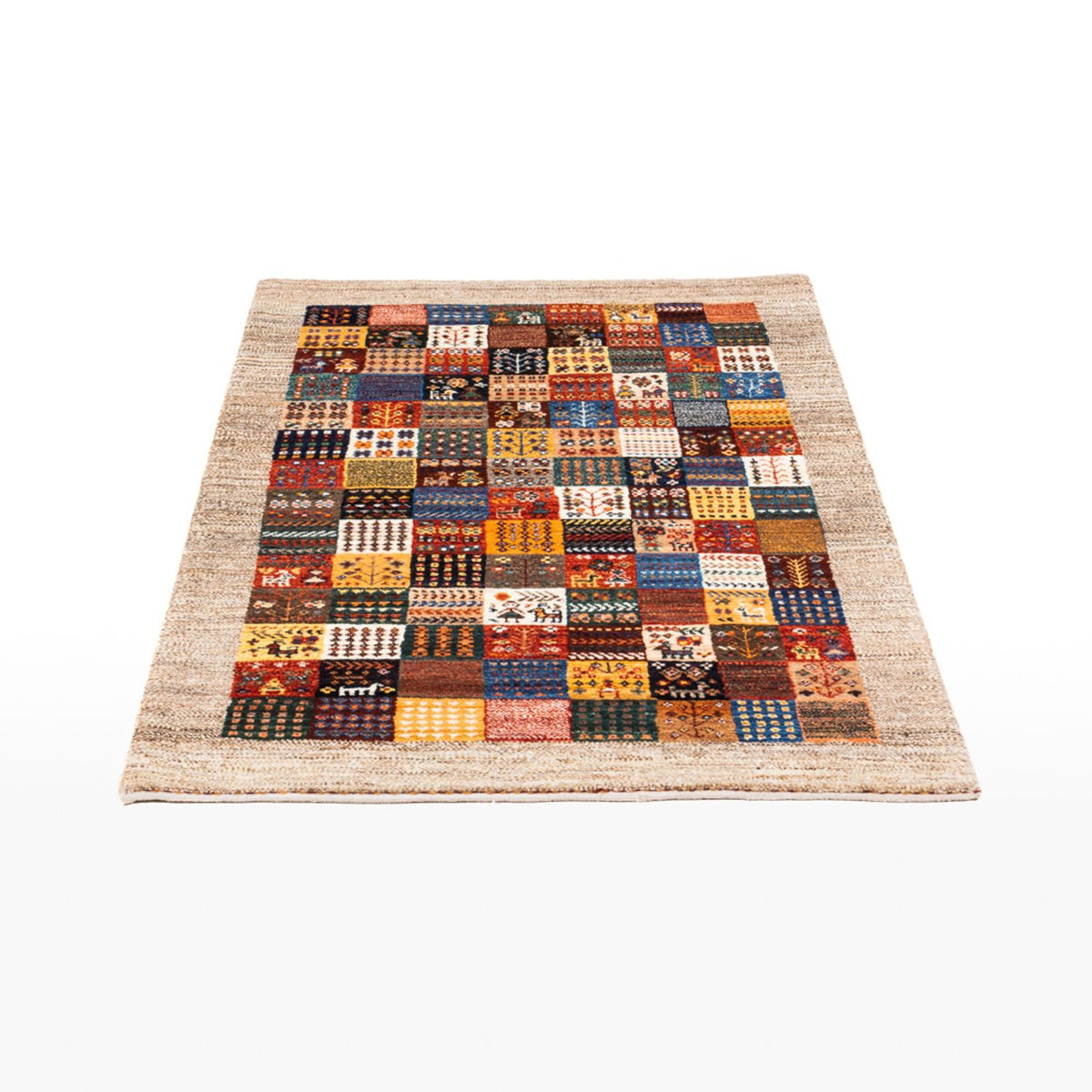 Gabbeh Rug - Loribaft Perser - Royal - 132 x 84 cm - multicolored