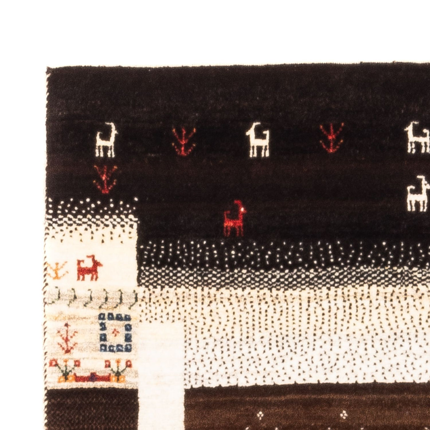 Loribaft Rug 130x86cm - Perserteppich Wollteppich