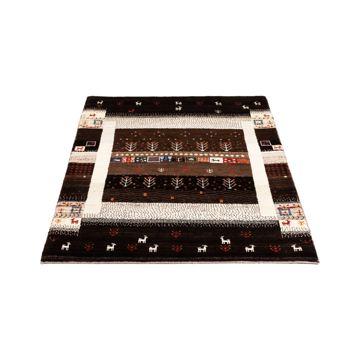 Gabbeh Rug - Loribaft Perser - Royal - 130 x 86 cm - multicolored