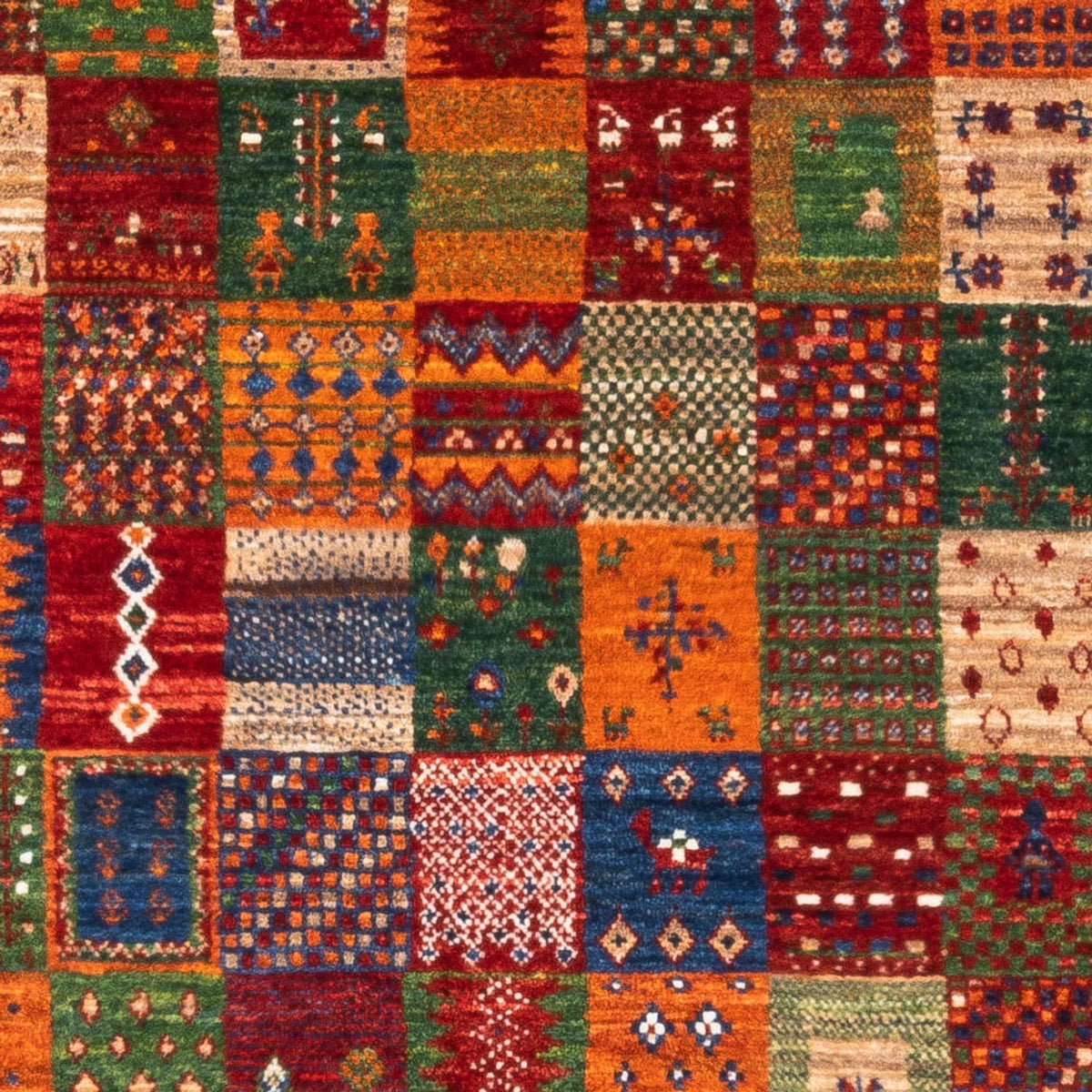 Gabbeh Rug - Loribaft Perser - Royal - 137 x 88 cm - multicolored