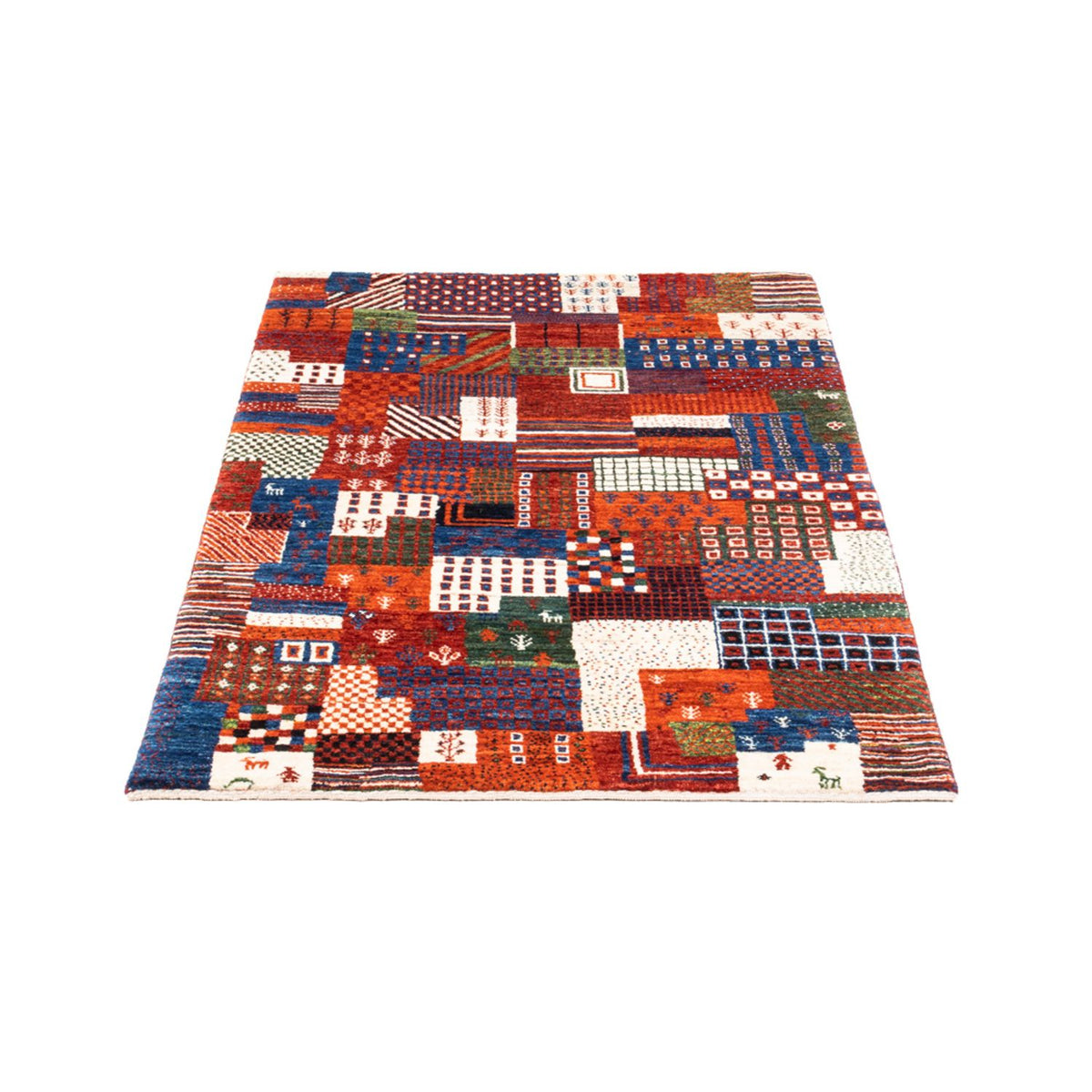 Gabbeh Rug - Loribaft Perser - Royal - 123 x 80 cm - multicolored