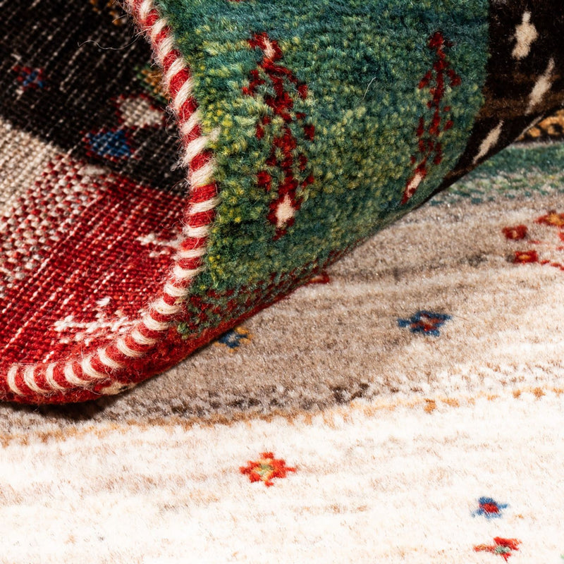 Gabbeh Rug - Loribaft Perser - Royal - 124 x 83 cm - multicolored