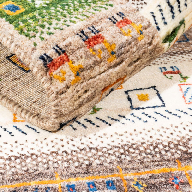 Gabbeh Rug - Loribaft Perser - Royal - 135 x 87 cm - multicolored