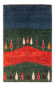 Loribaft Rug 126x82cm - Perserteppich Wollteppich