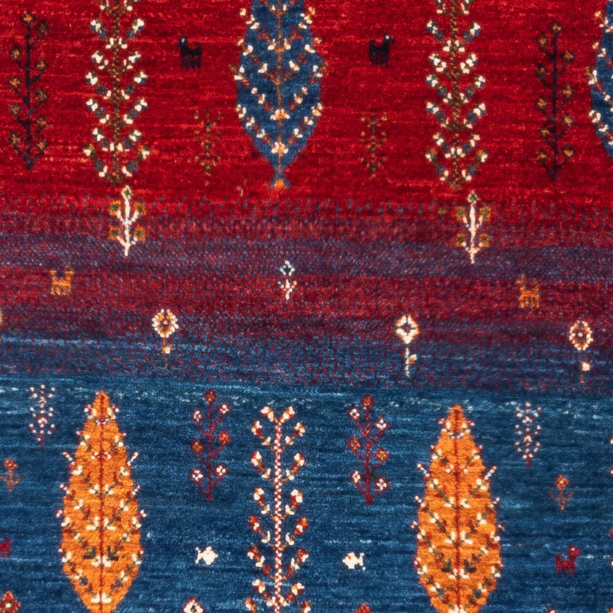 Gabbeh Rug - Loribaft Perser - Royal - 130 x 82 cm - multicolored