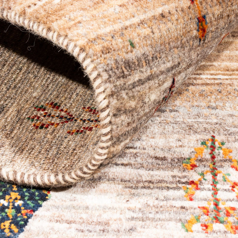 Gabbeh Rug - Loribaft Perser - Royal - 125 x 85 cm - grey