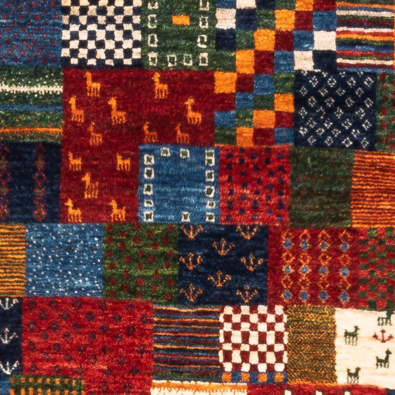 Gabbeh Rug - Loribaft Perser - Royal - 128 x 84 cm - multicolored