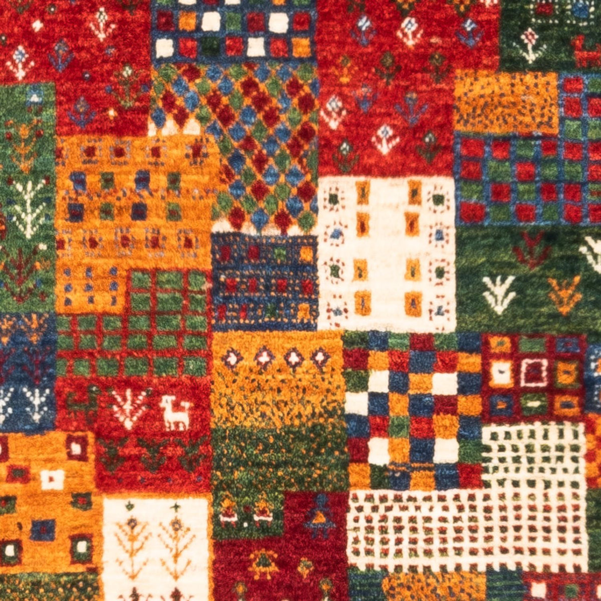 Gabbeh Rug - Loribaft Perser - Royal - 134 x 85 cm - multicolored