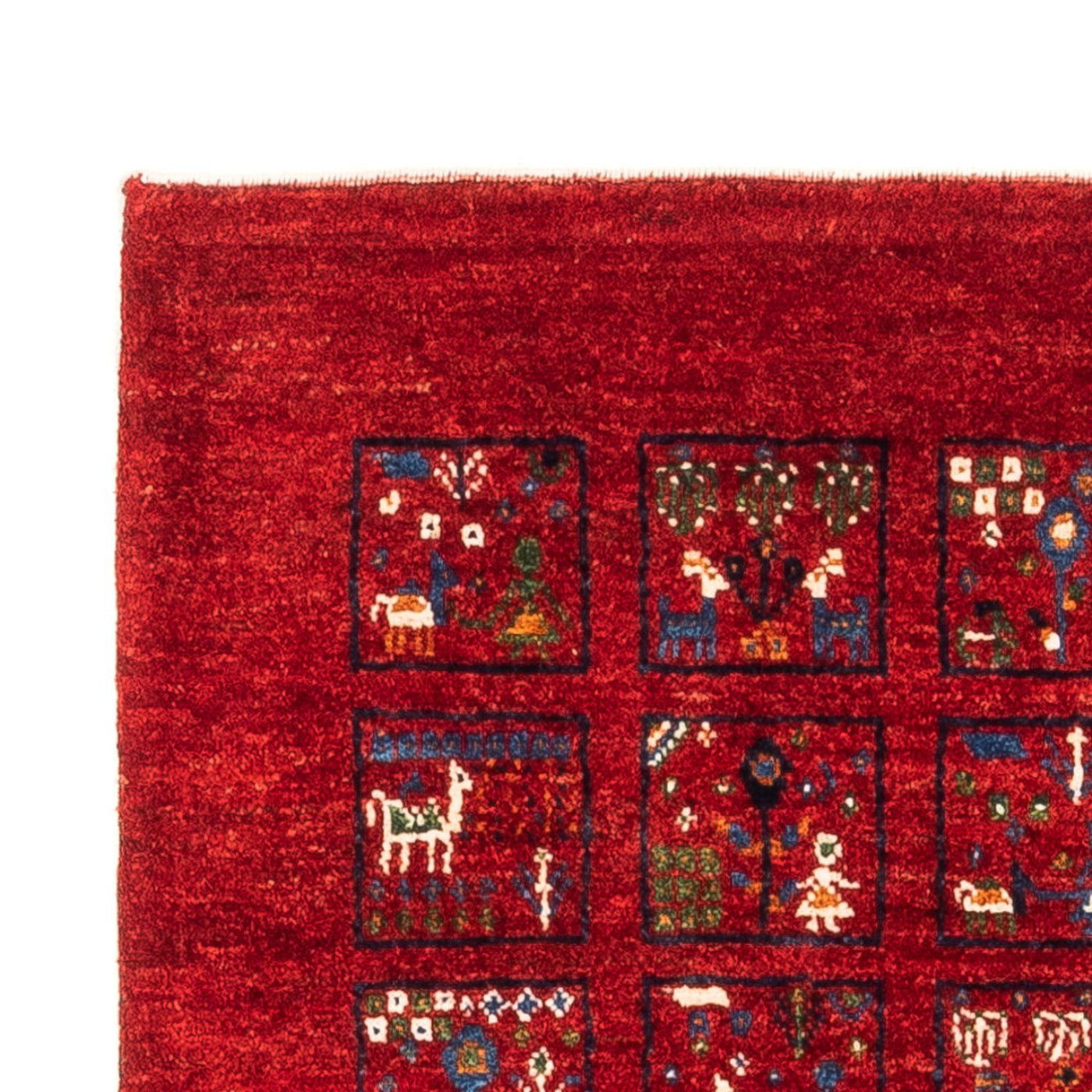 Loribaft Rug 124x82cm - Perserteppich Wollteppich