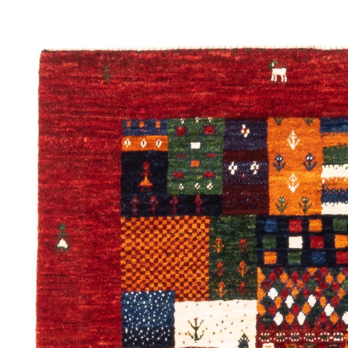 Gabbeh Rug - Loribaft Perser - Royal - 125 x 93 cm - multicolored