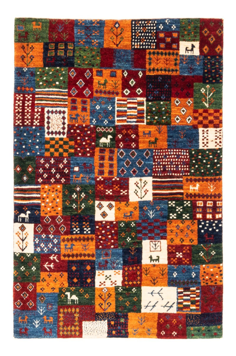 Gabbeh Rug - Loribaft Perser - Royal - 128 x 87 cm - multicolored