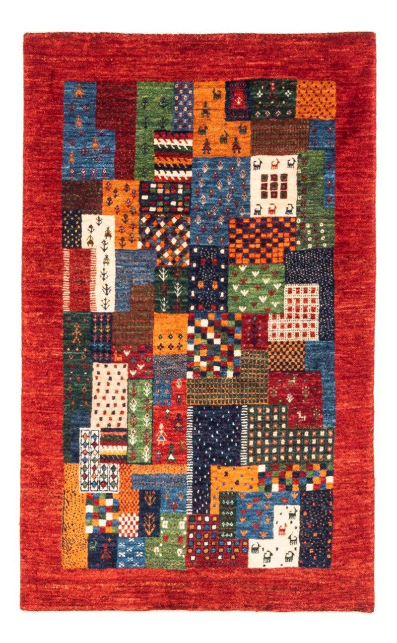 Gabbeh Rug - Loribaft Perser - Royal - 129 x 81 cm - multicolored