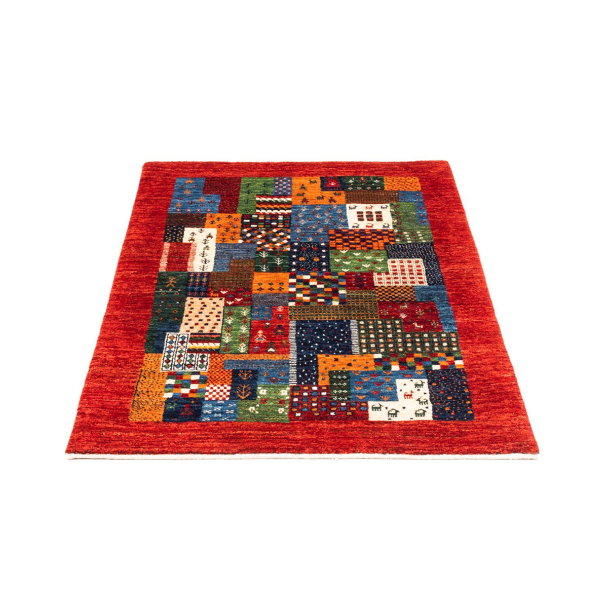 Gabbeh Rug - Loribaft Perser - Royal - 129 x 81 cm - multicolored