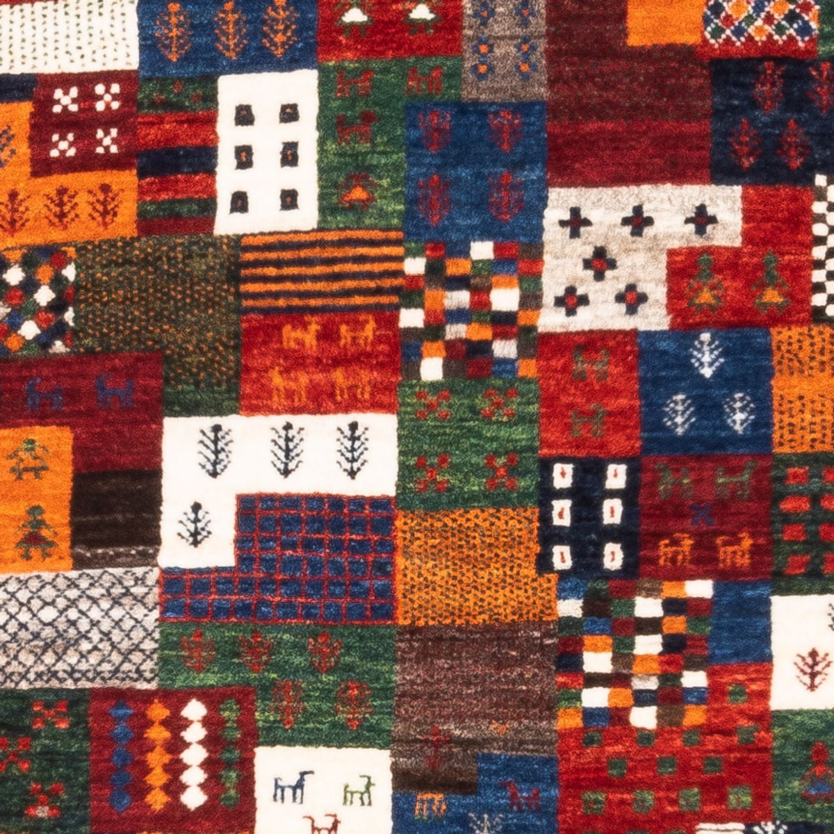 Gabbeh Rug - Loribaft Perser - Royal - 128 x 85 cm - multicolored