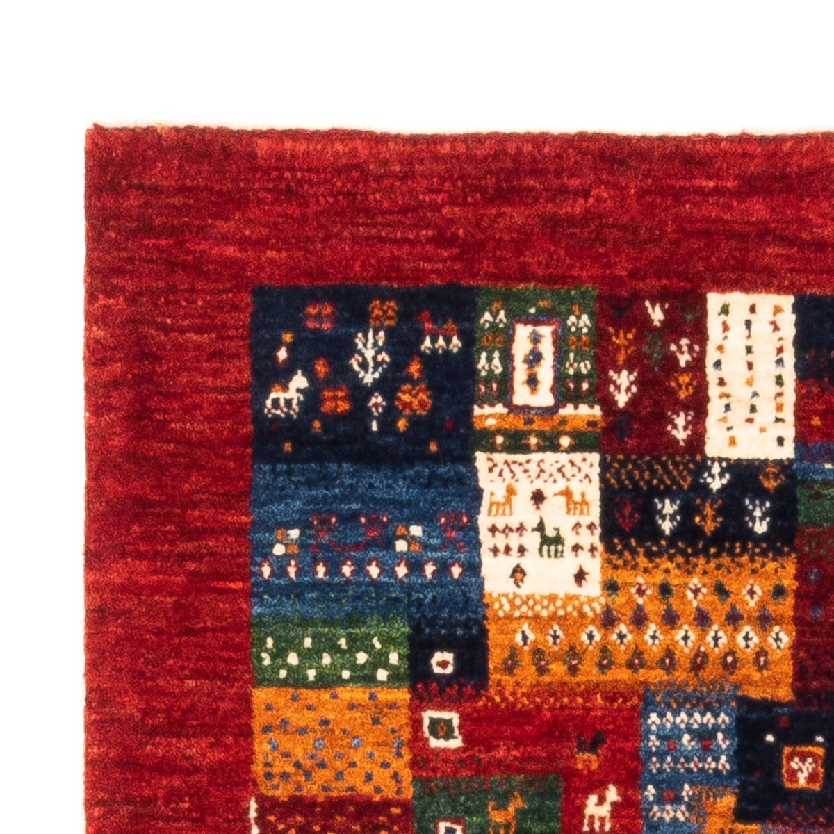 Gabbeh Rug - Loribaft Perser - Royal - 127 x 84 cm - multicolored