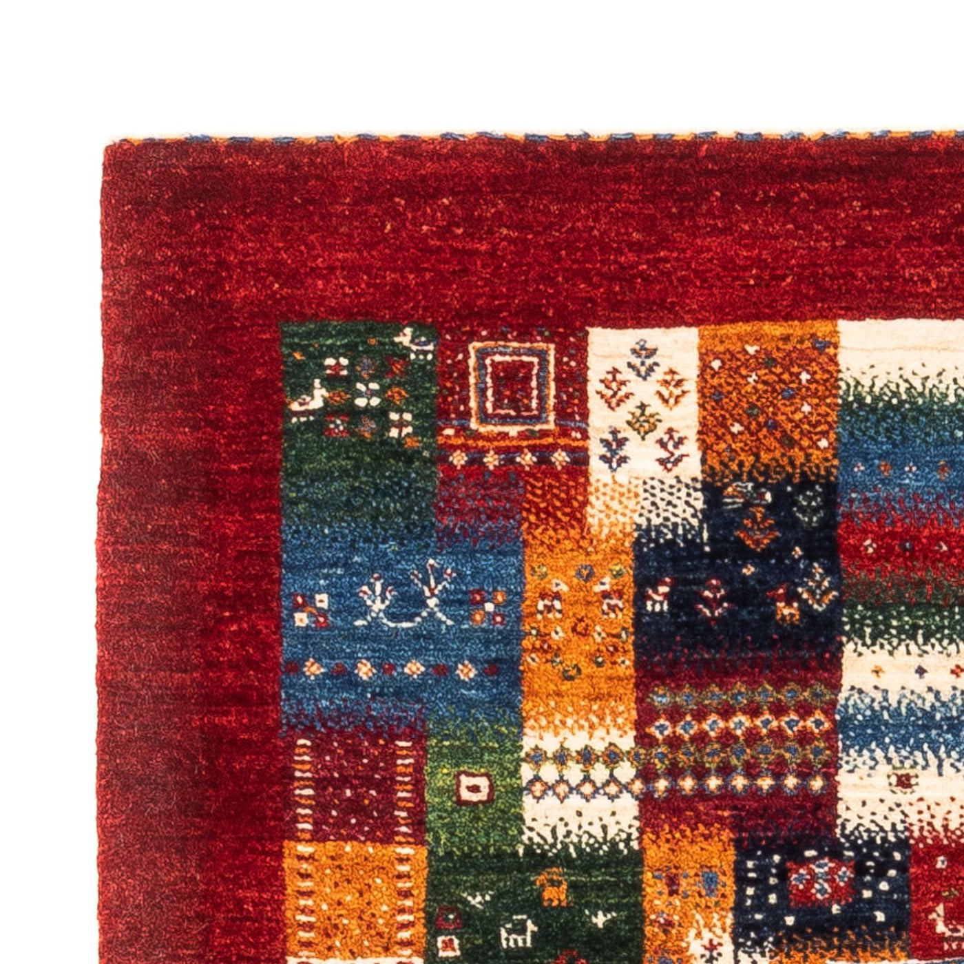Loribaft Rug 123x89cm - Perserteppich Wollteppich