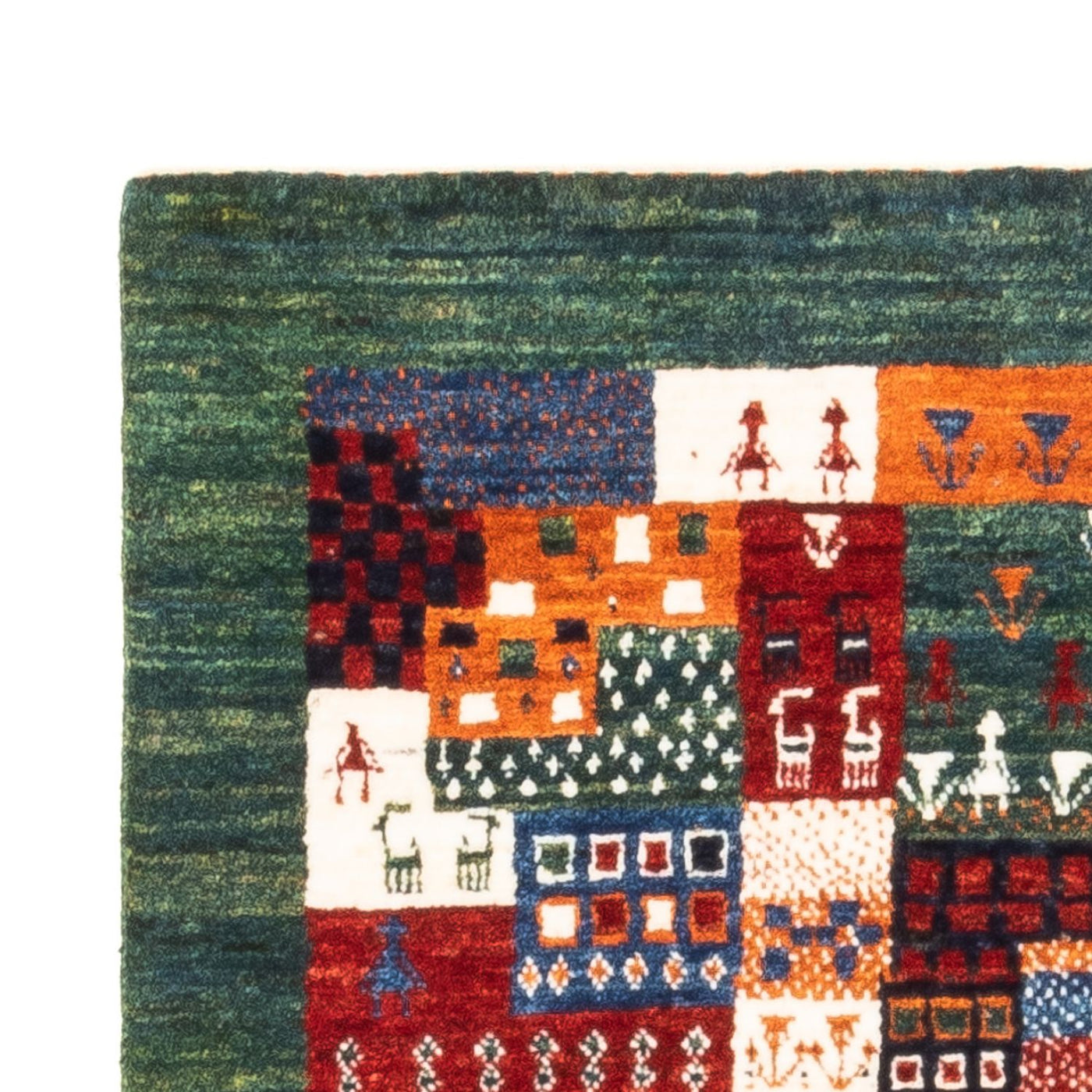 Loribaft Rug 125x83cm - Perserteppich Wollteppich