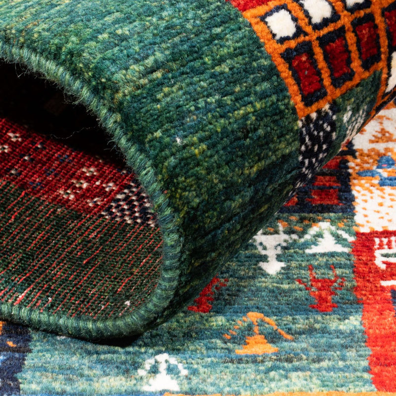 Gabbeh Rug - Loribaft Perser - Royal - 125 x 83 cm - multicolored