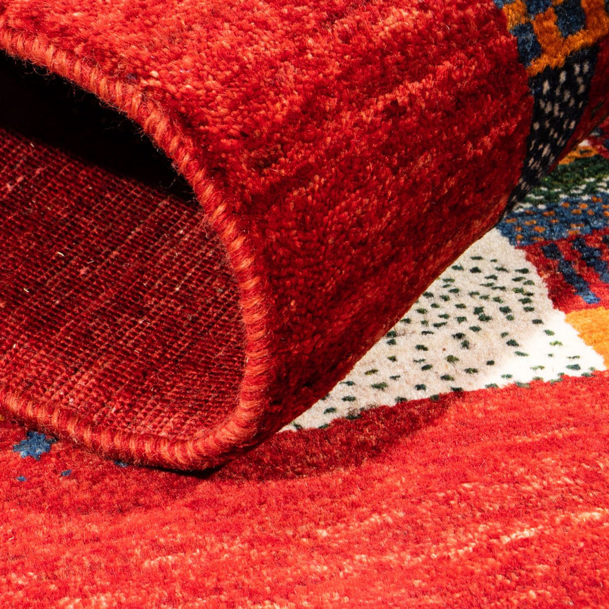 Gabbeh Rug - Loribaft Perser - Royal - 120 x 80 cm - multicolored