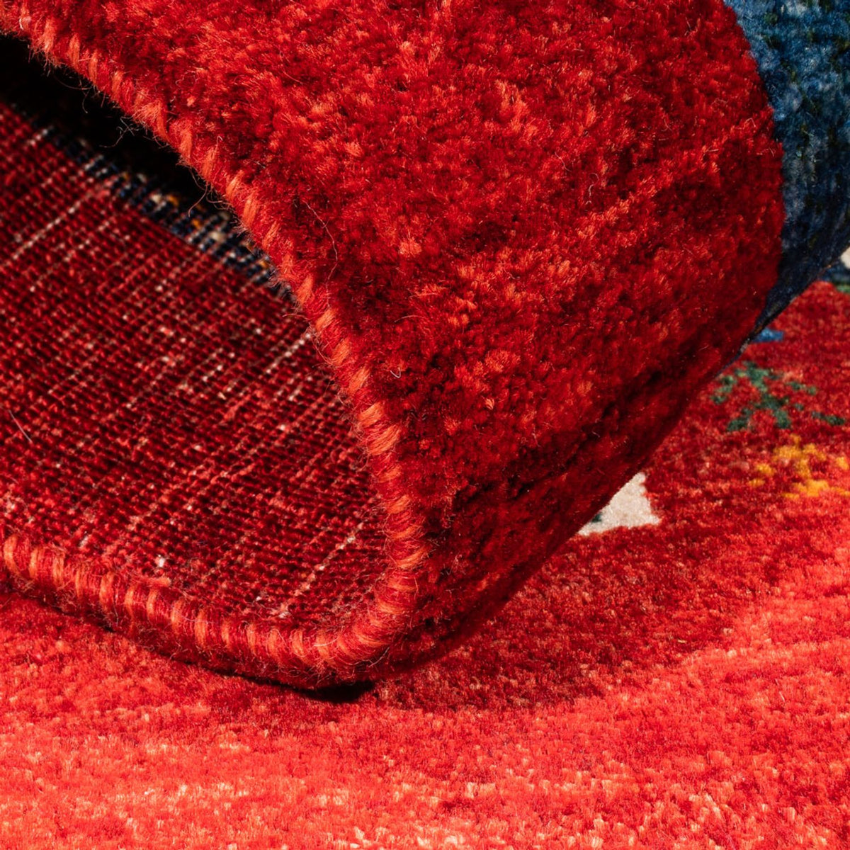 Gabbeh Rug - Loribaft Perser - Royal - 122 x 84 cm - multicolored