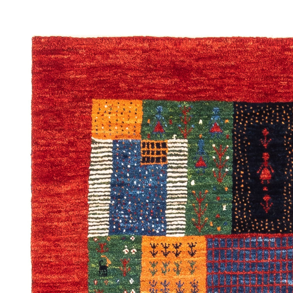 Gabbeh Rug - Loribaft Perser - Royal - 118 x 84 cm - multicolored