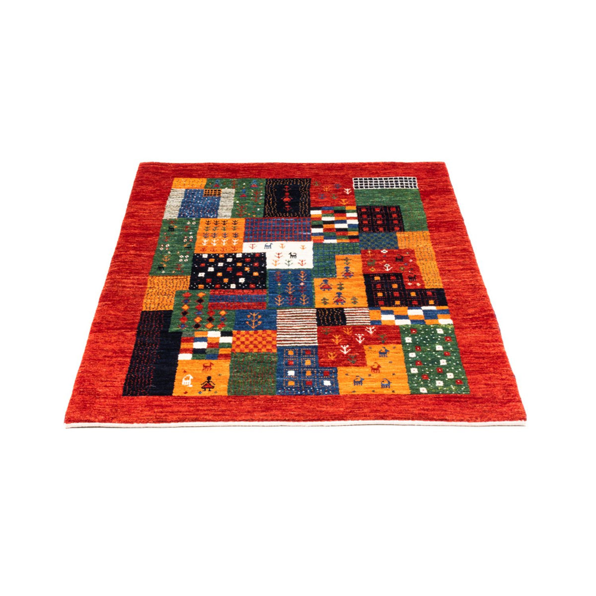 Gabbeh Rug - Loribaft Perser - Royal - 118 x 84 cm - multicolored