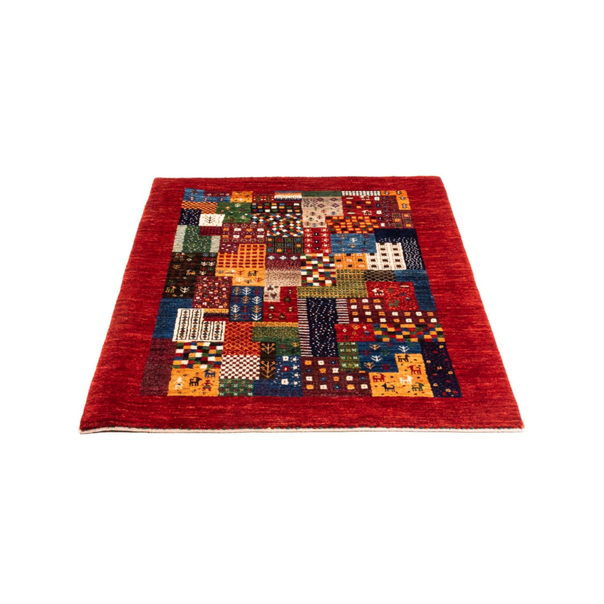 Gabbeh Rug - Loribaft Perser - Royal - 127 x 88 cm - multicolored
