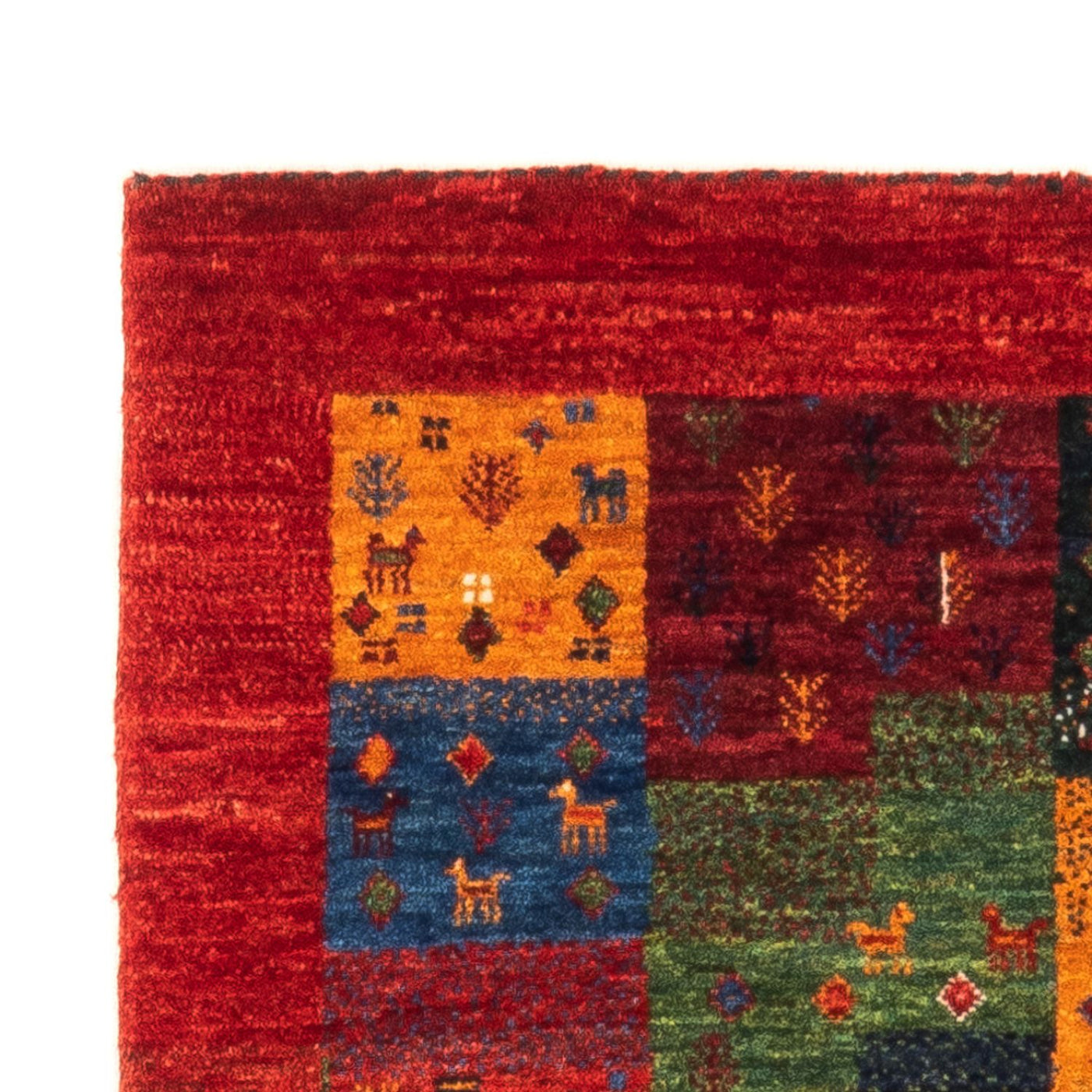 Loribaft Rug 132x82cm - Perserteppich Wollteppich