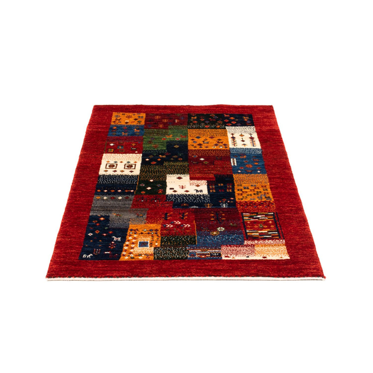 Gabbeh Rug - Loribaft Perser - Royal - 132 x 82 cm - multicolored