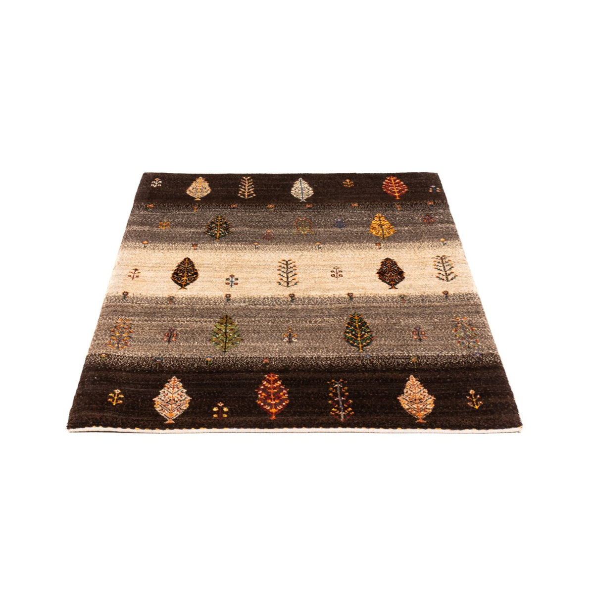 Gabbeh Rug - Loribaft Perser - Royal - 125 x 88 cm - grey