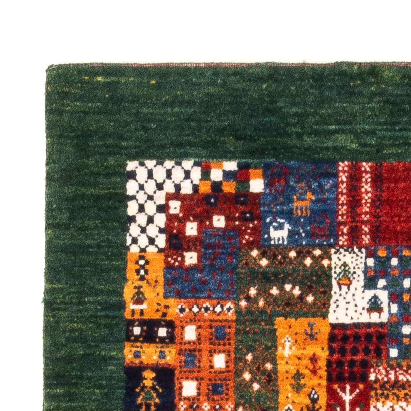 Loribaft Rug 128x85cm - Perserteppich Wollteppich