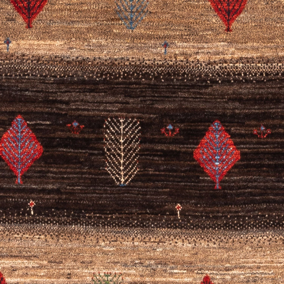 Gabbeh Rug - Loribaft Perser - Royal - 131 x 88 cm - multicolored