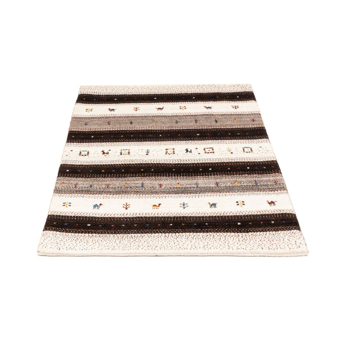 Gabbeh Rug - Loribaft Perser - Royal - 134 x 84 cm - brown