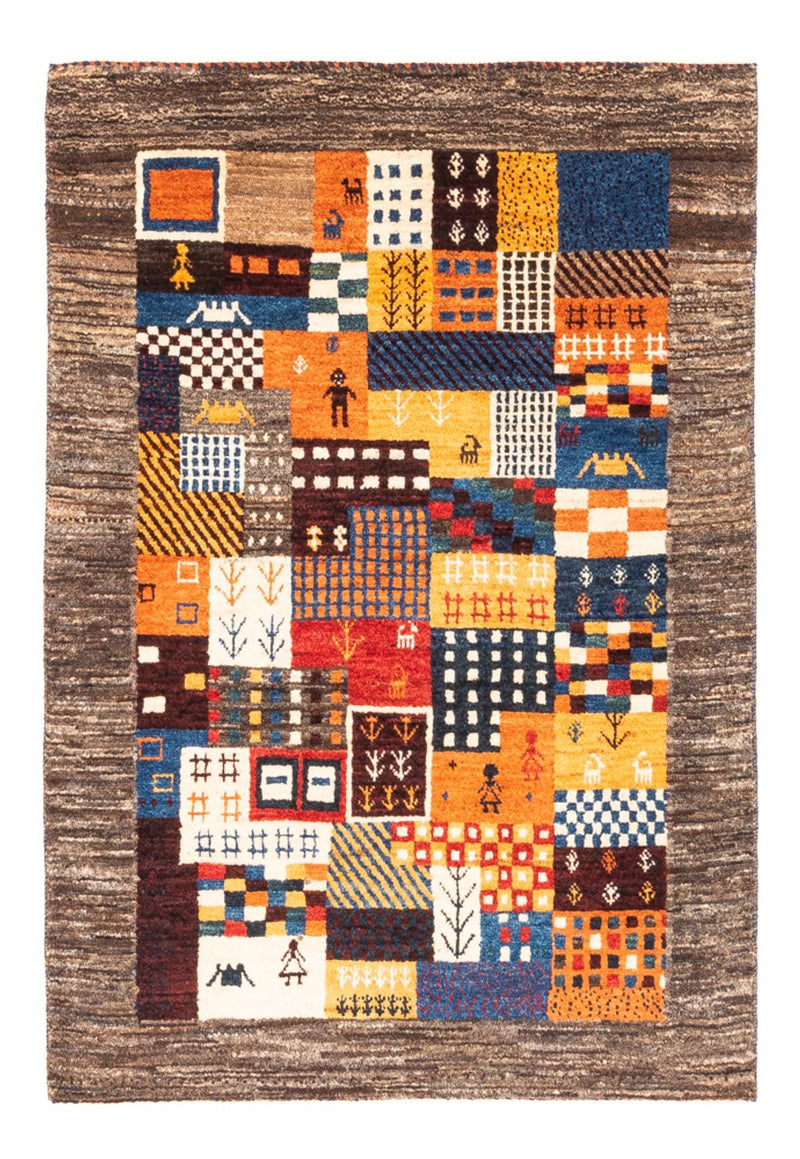 Gabbeh Rug - Loribaft Perser - Royal - 120 x 83 cm - multicolored