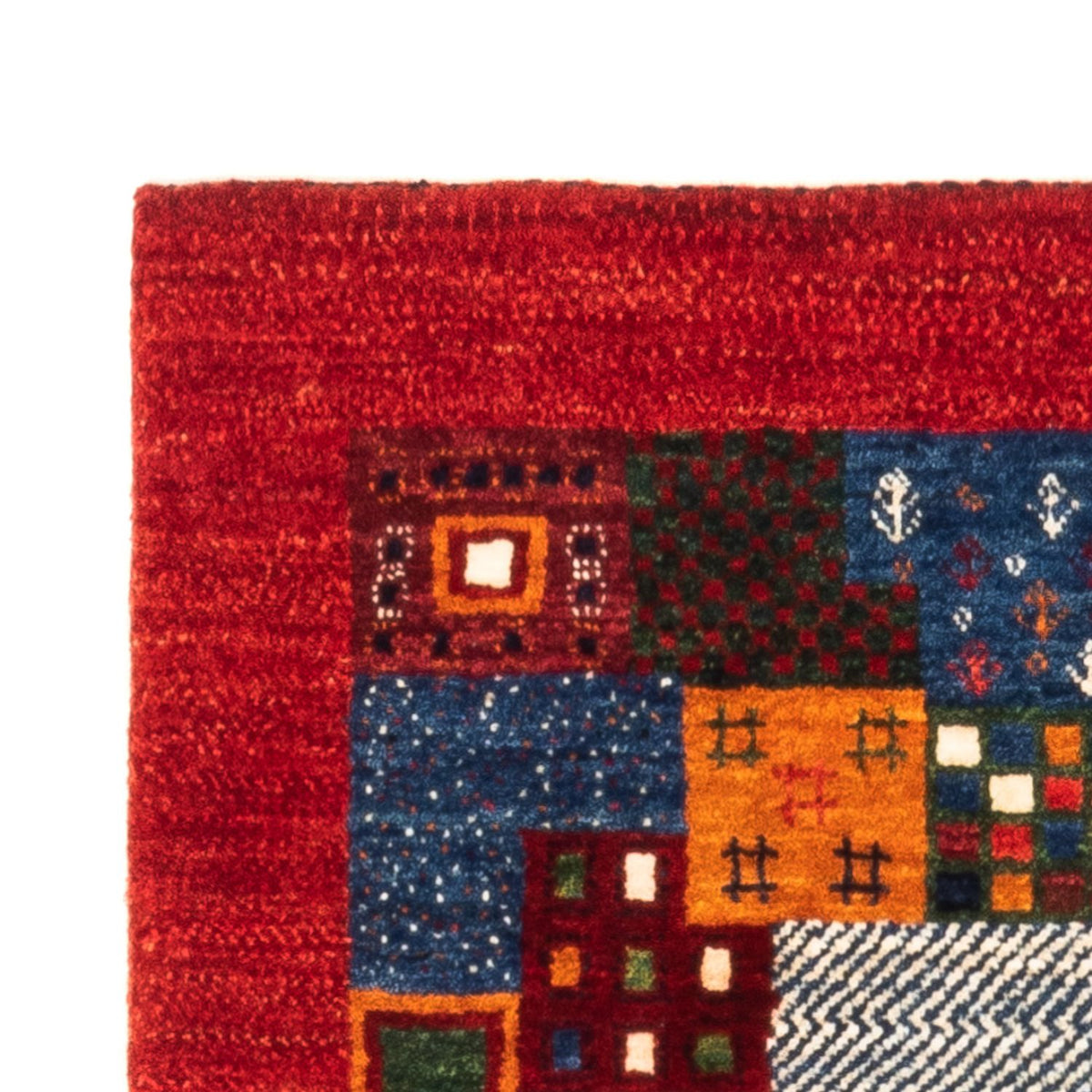 Gabbeh Rug - Loribaft Perser - Royal - 132 x 86 cm - multicolored