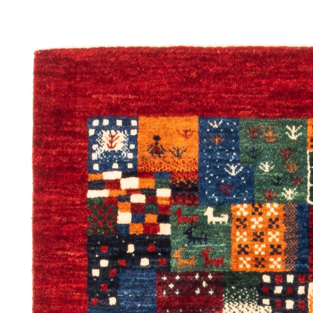 Gabbeh Rug - Loribaft Perser - Royal - 130 x 86 cm - multicolored