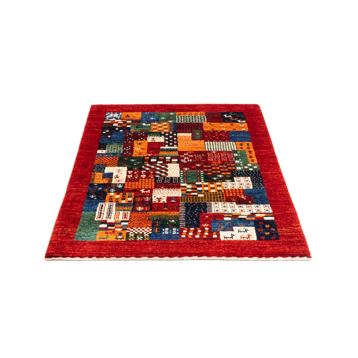 Gabbeh Rug - Loribaft Perser - Royal - 130 x 86 cm - multicolored