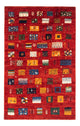 Loribaft Rug 130x85cm - Perserteppich Wollteppich